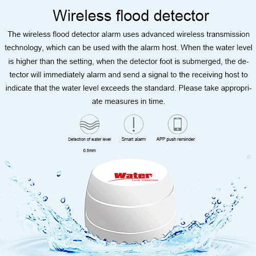 DY-SQ100B Water Leakage Detector with Two Sensors, DY-SQ100B DY-SQ100B Water Leakage Detector with Two Sensors, DY-SQ100B